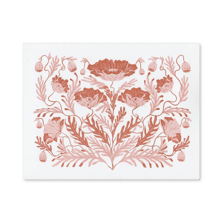Big Fog - Wholesale Art Print - Ornamental Poppy Bloom Print1