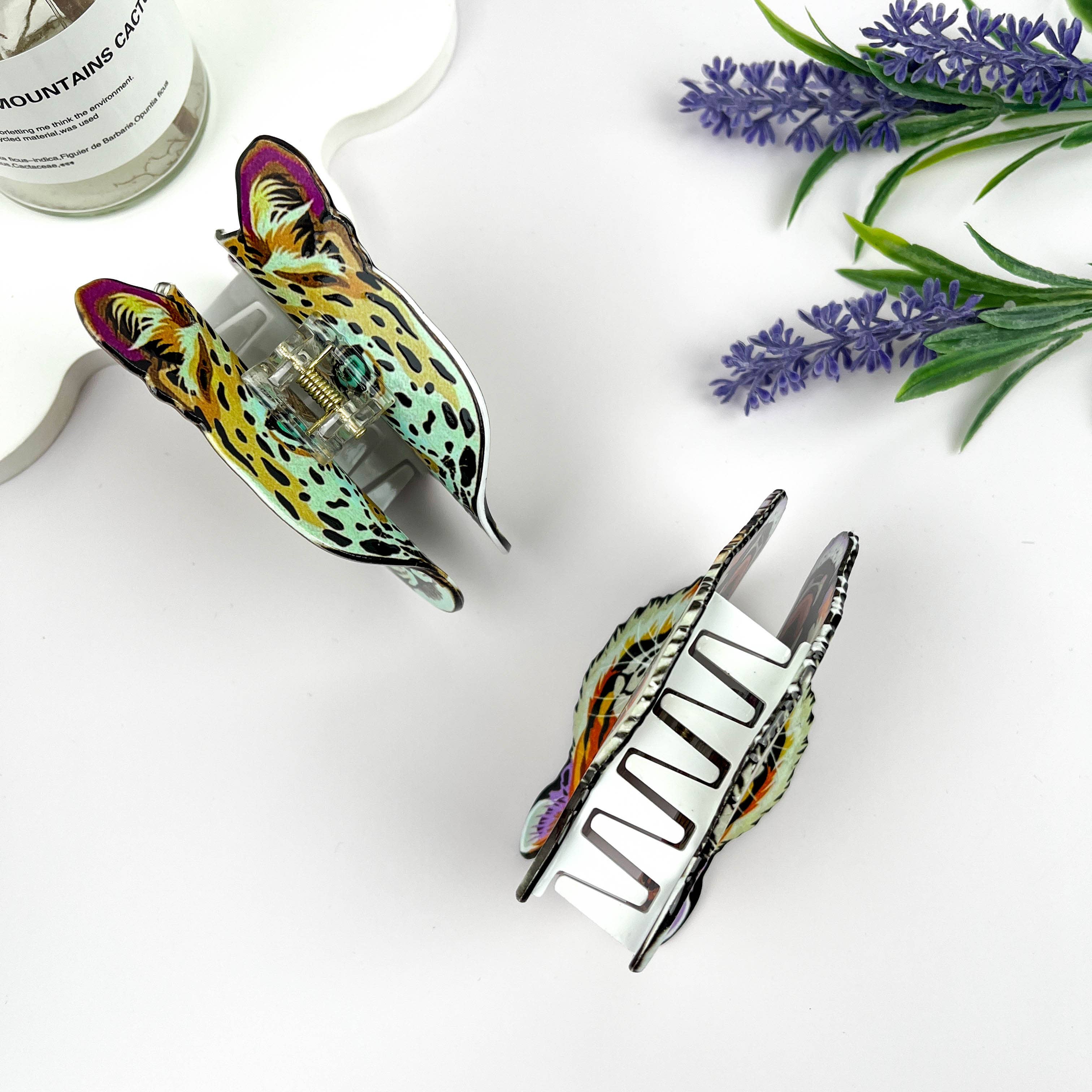 mildstyles - Wholesale Hair Clip - Women's - Fierce Tiger Print Hair Claw Clip6