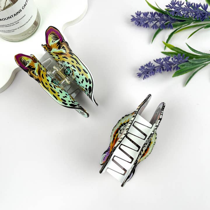 mildstyles - Vente Pince à cheveux – femme - Pince à cheveux à imprimé Fierce Tiger6