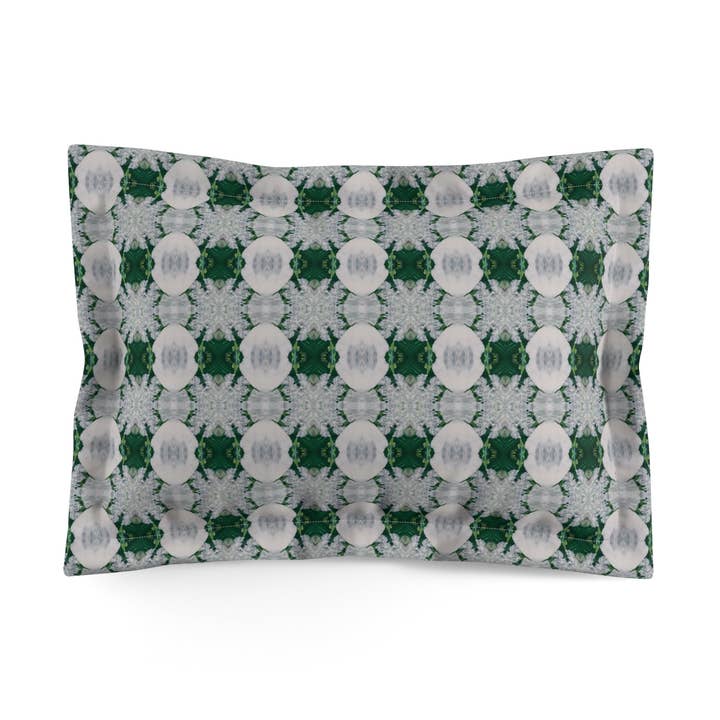 Alpine Snow Pillow Sham for wholesale by B.Maraffi Art and Home