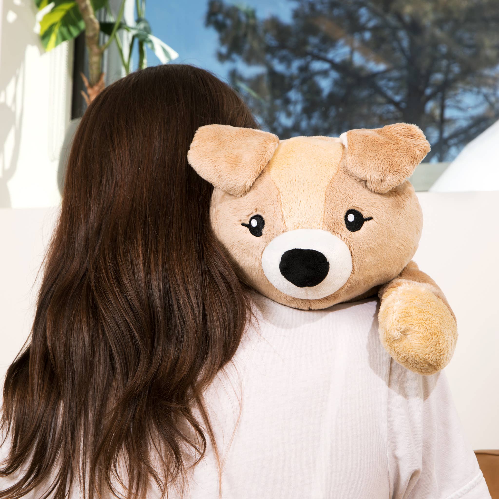 Hugimals World - Vendita all'ingrosso Peluche - Bambini e neonati - Set da 4 peluche ponderati da 2 kg per ansia, bambini e adulti15