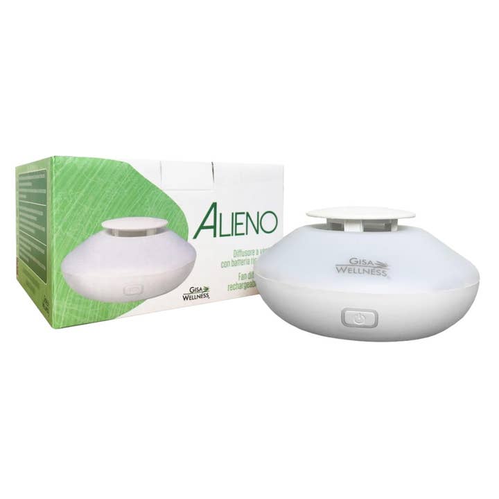 pirotta srl - Wholesale Electronic Diffuser - N05 | Alien Diffuser with Fan and Rechargeable Battery