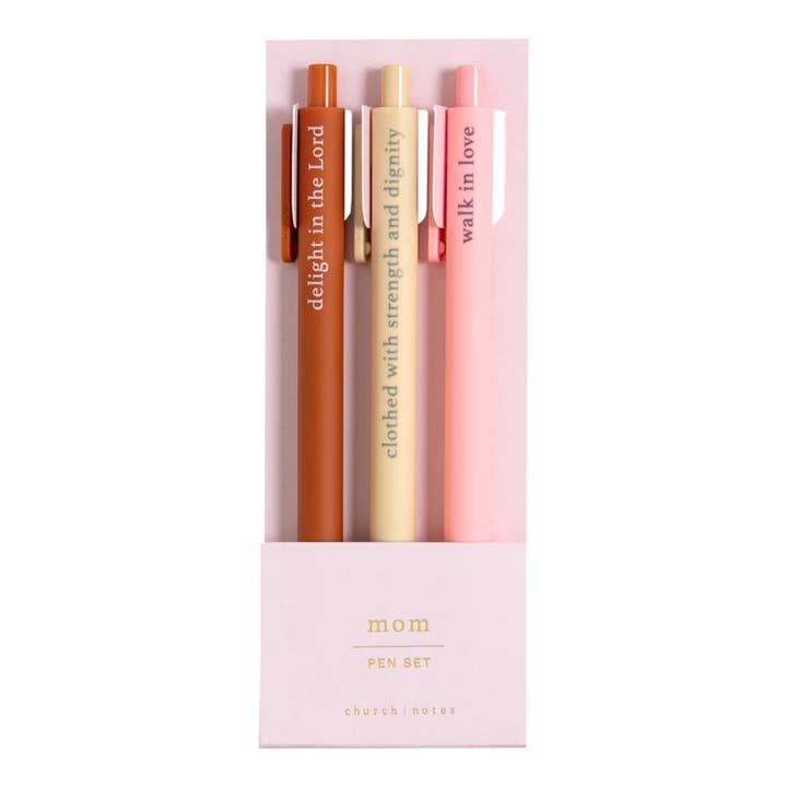Church Notes Co. - Wholesale Pen - Mom Pen Set