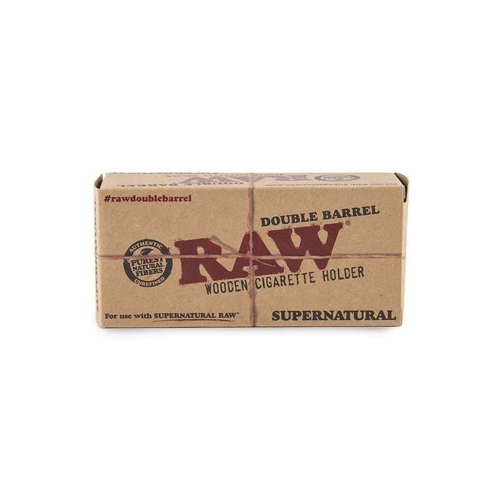 Cannatron - Wholesale Humidor/Cigar Accessory - RAW Double Barrel Cigarette Holder - Supernatural