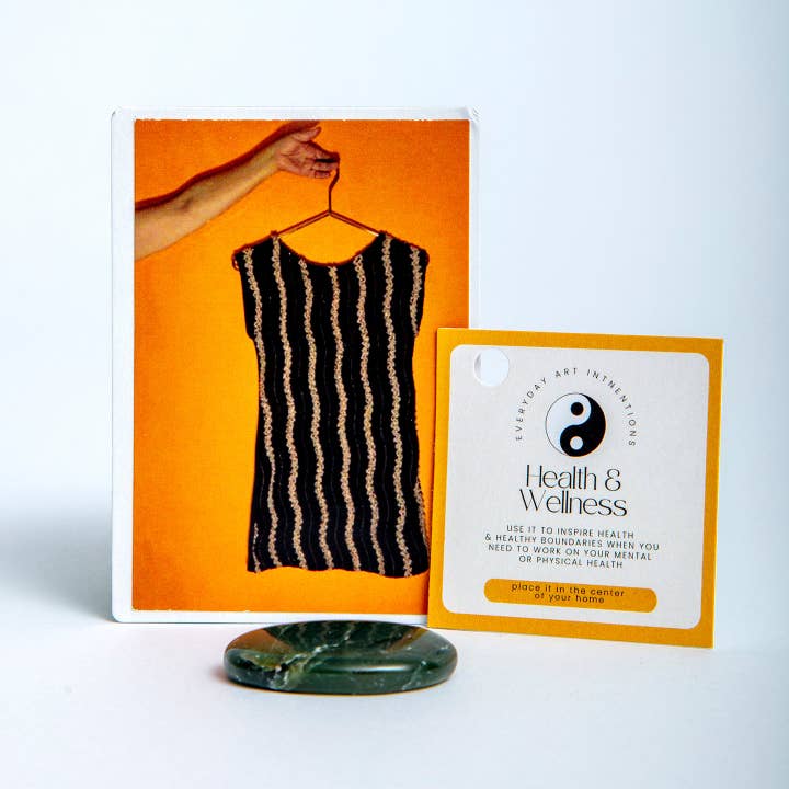 Intention Card + Crystal (Seeds of Intention) for wholesale by Everyday Art Cards