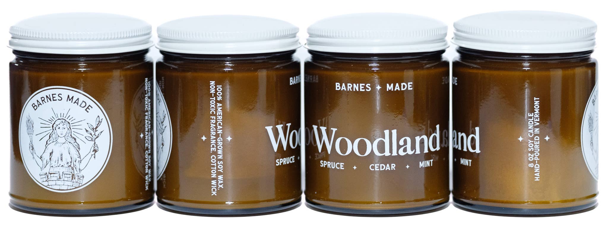 Barnes Made - Wholesale Jar/Filled Candle - English Garden1