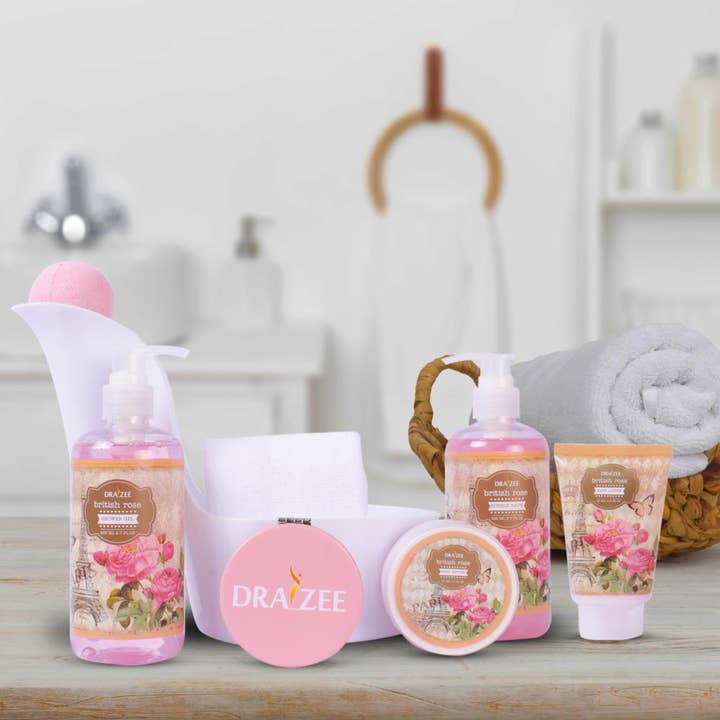 Matashi - Wholesale Bath & Body Set - Luxury 8-Pc Rose Spa Holiday & Birthday Gift Set for Women