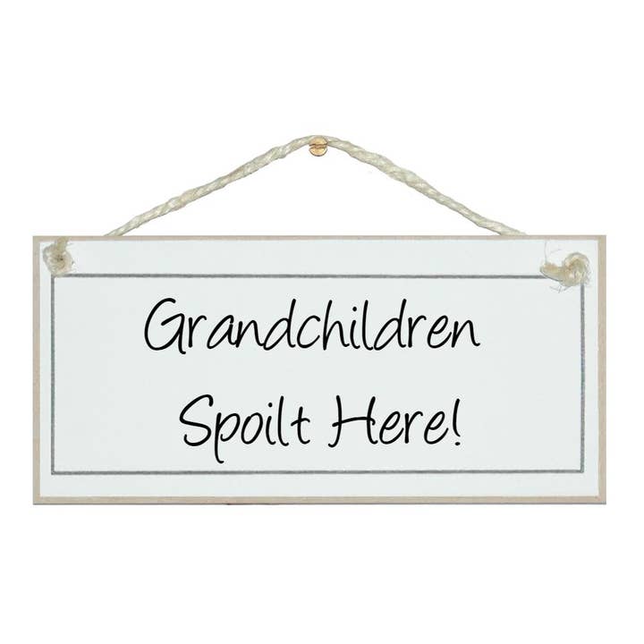 Petits enfants gâtés ici Signes pour enfants pour la vente par Crafty Clara