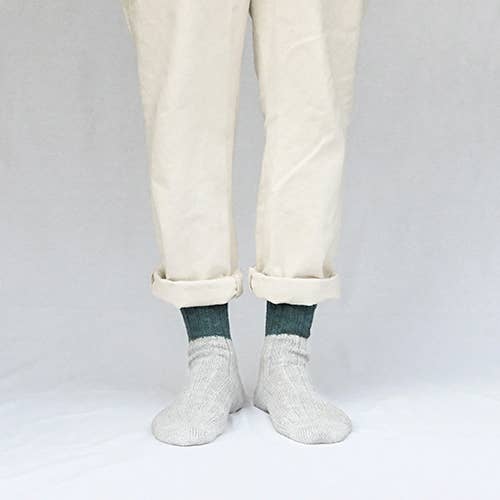 Calzini in Lana e Cotone NK0103 per la vendita all'ingrosso da parte di NISHIGUCHI KUTSUSHITA