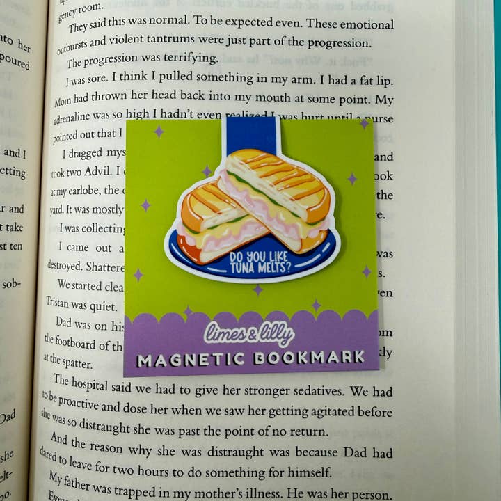 Do You Like Tuna Melts Heated Rivalry Magnetic Bookmark for wholesale by Limes & Lilly
