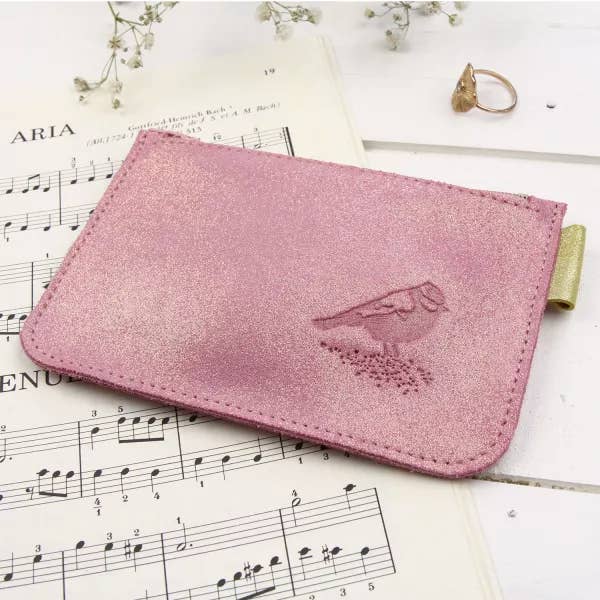 BARNABÉ AIME LE CAFÉ - Wholesale Coin Purse - Women's - glitter leather wallet