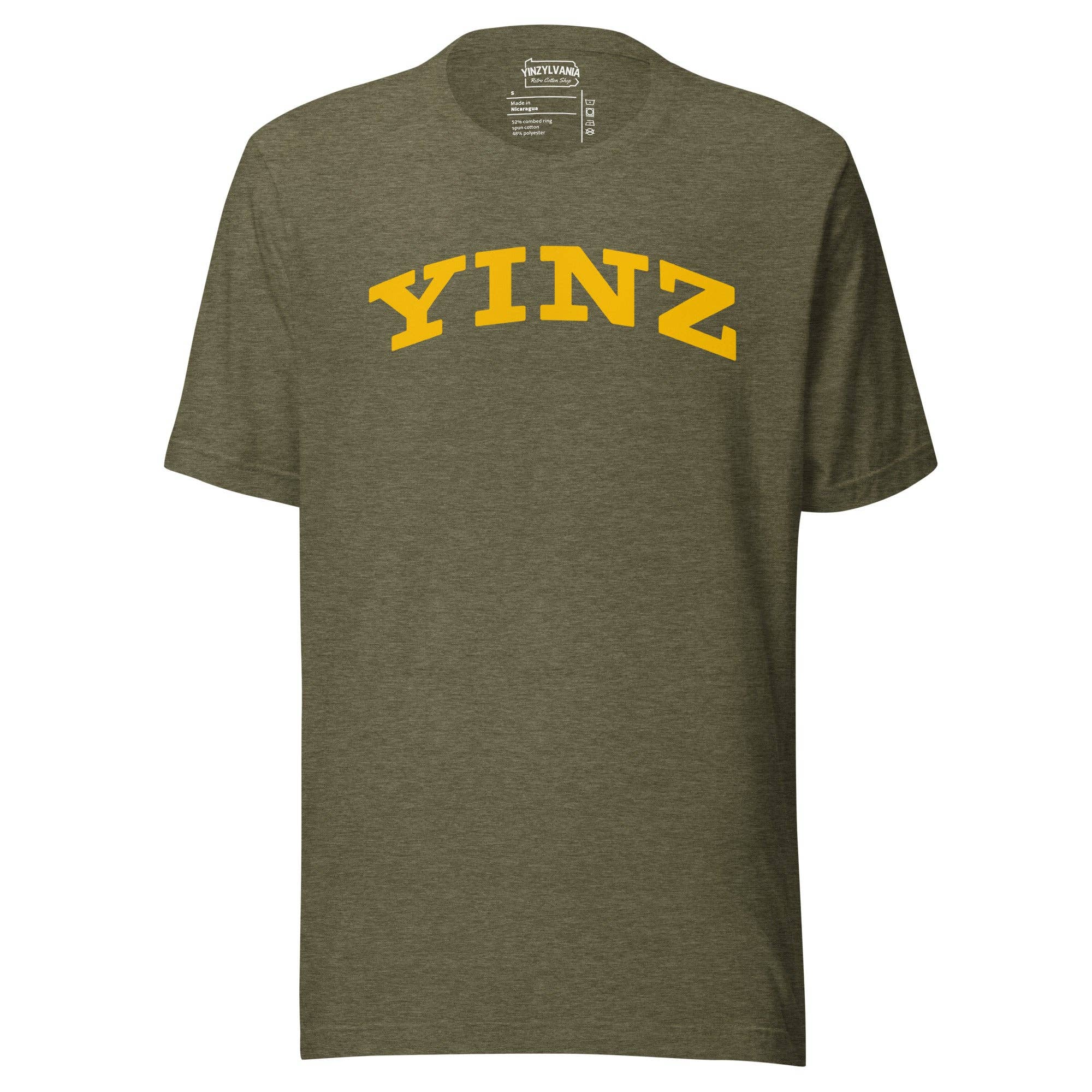 Yinzylvania - Wholesale Screen Printed T-Shirt - Unisex - YINZ - Collegiate14