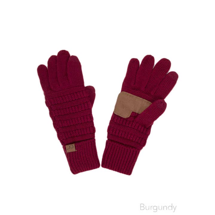 Hana - Wholesale Gloves - Women's - C.C Knitted Touch Screen Compatible Gloves
