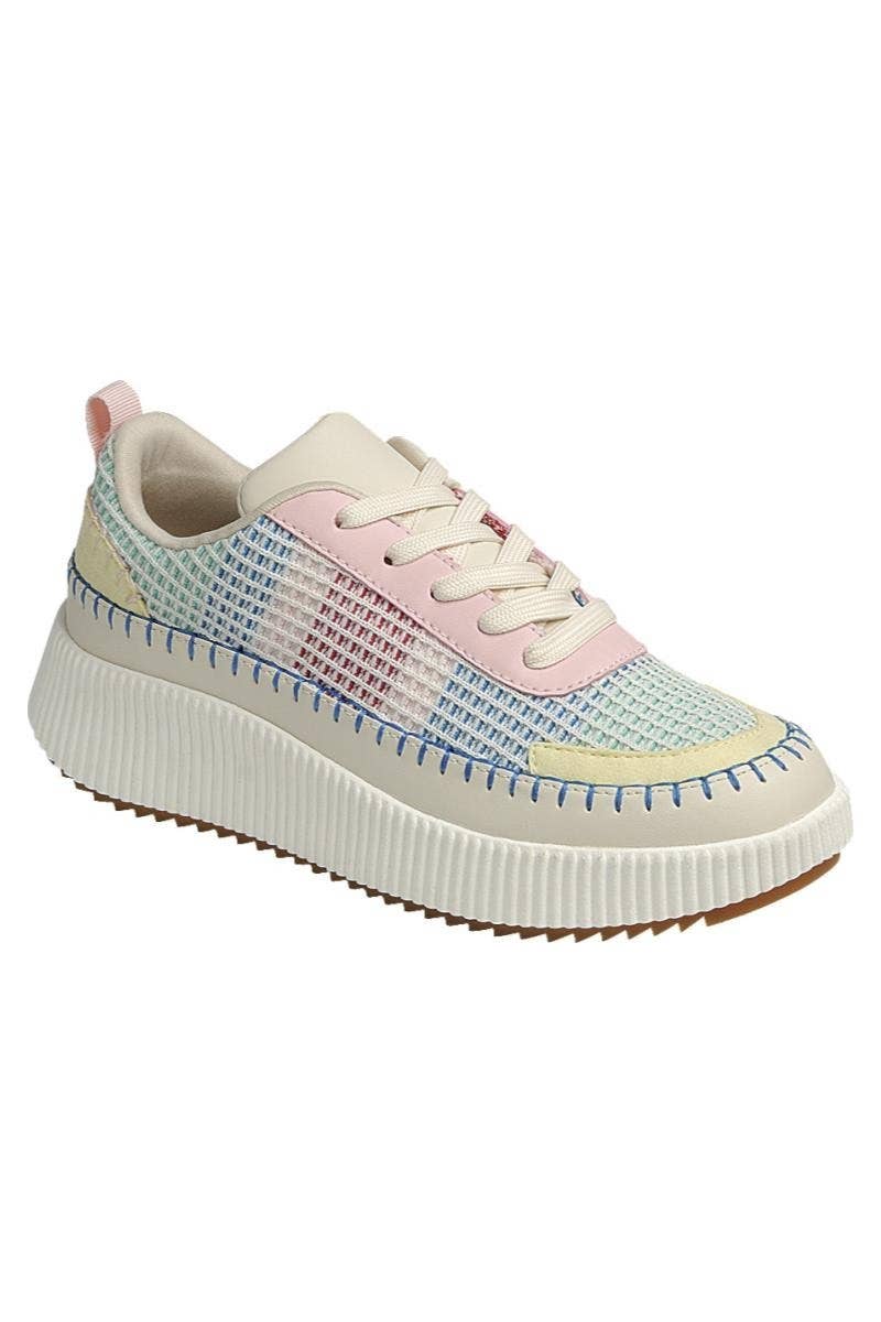 FASHION EMPORIO - Vente Baskets tendance – femme - Chaussures de sport à lacets pour femmes FL-TIMELESS-129