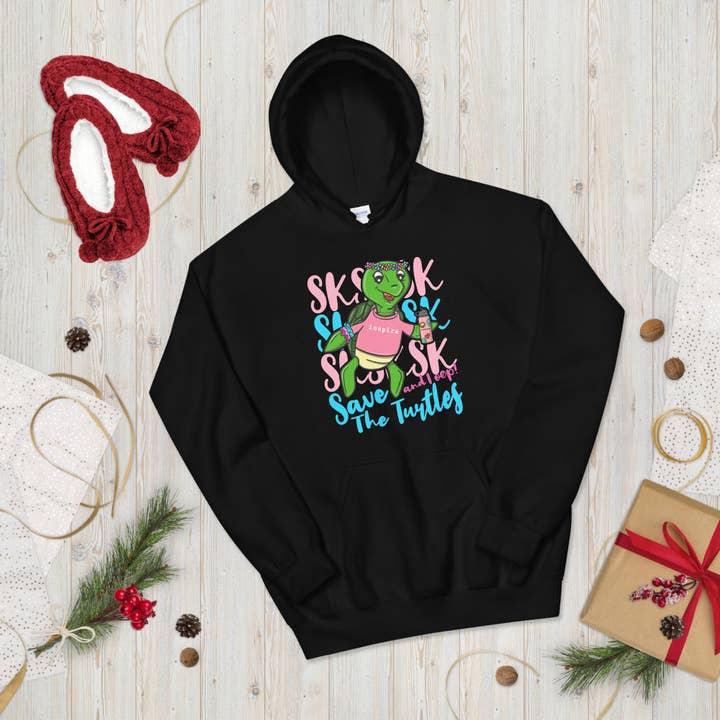Inspire SKSKSK Save The Turtles Unisex Hoodie for wholesale by inspire
