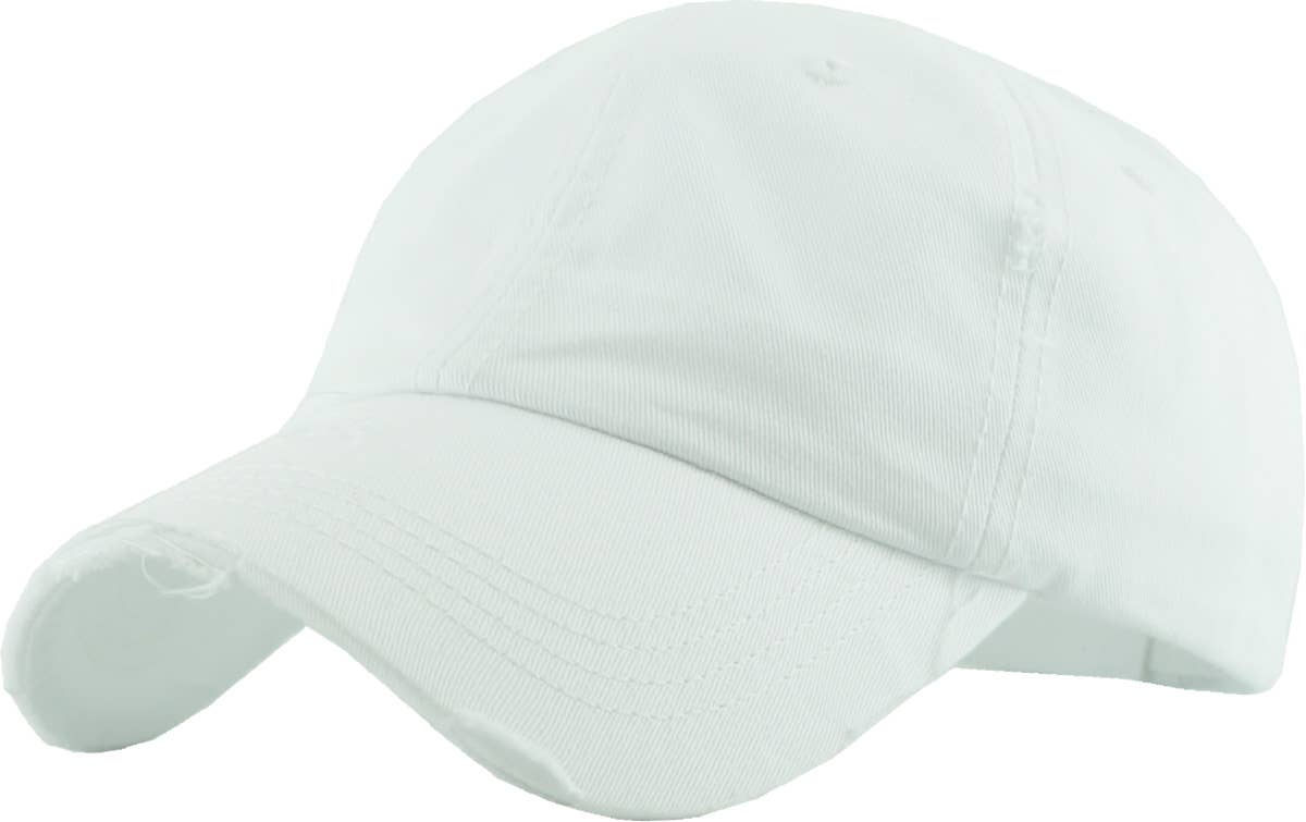 KBETHOS - Wholesale Ponytail Cap - Women's - Ponytail Washed Distressed Cotton Cap143