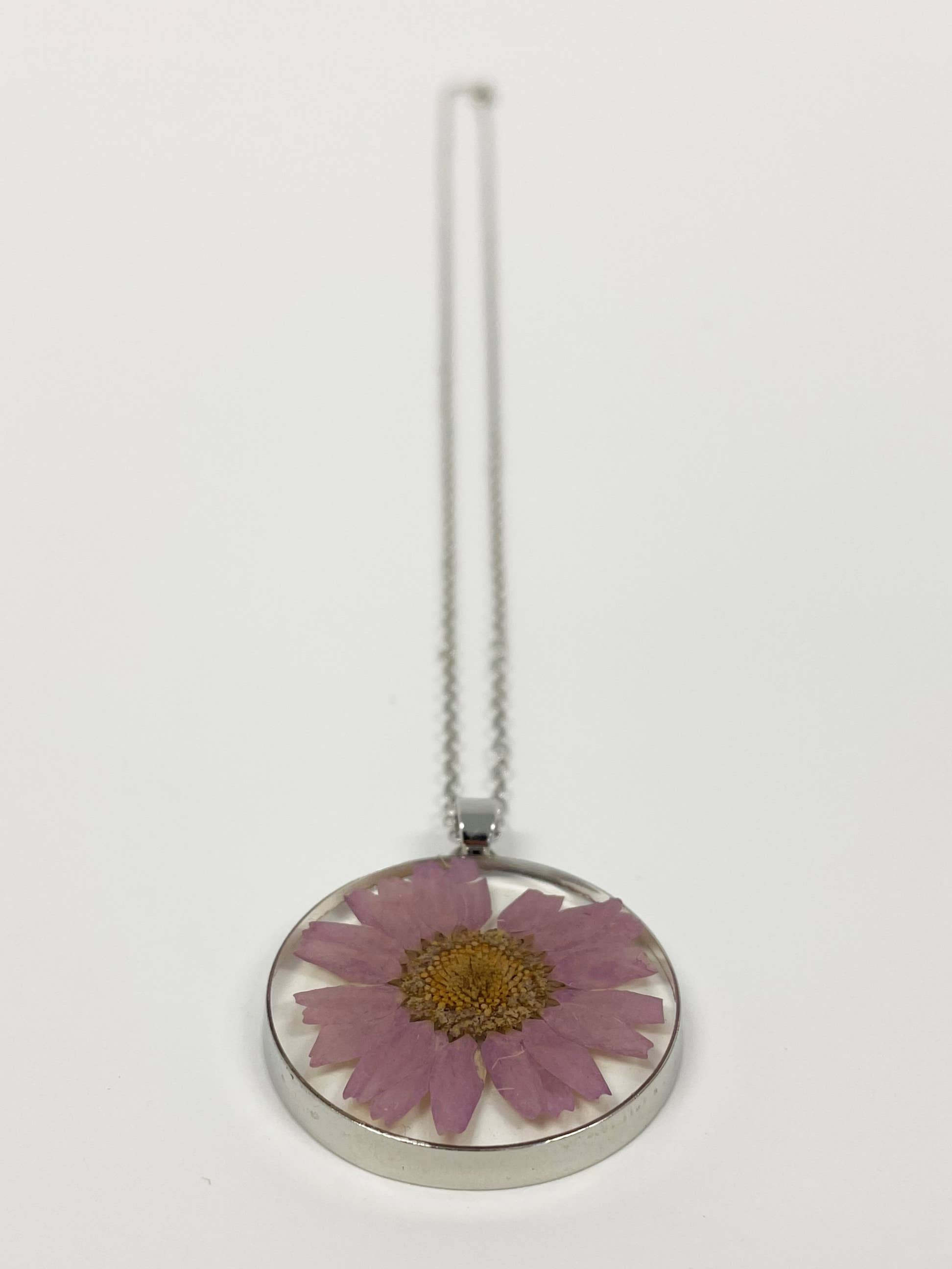 Sunnie Lane - Wholesale Pendant/Charm Necklace - Pressed Flower Necklace - Made With Real Flowers5