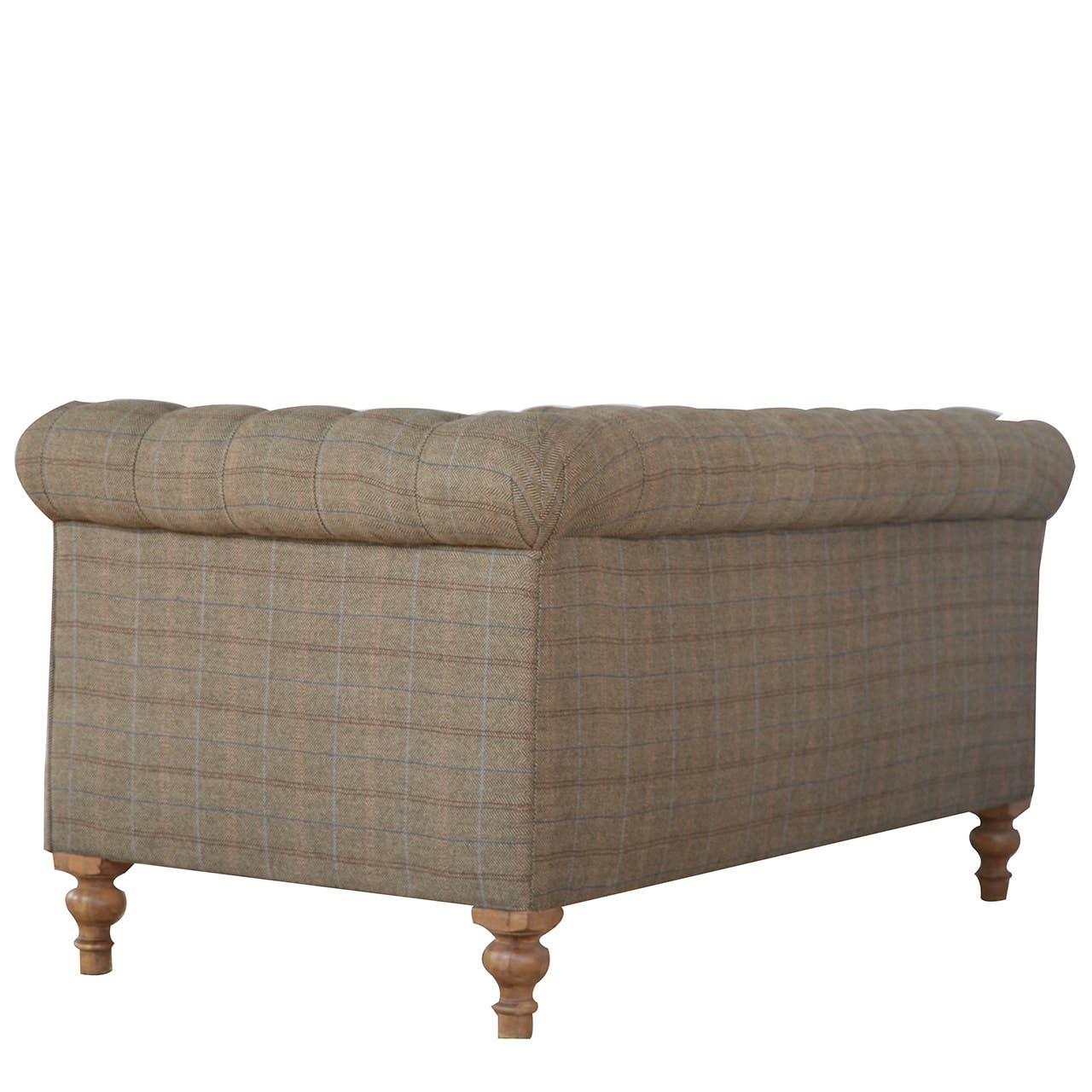 Artisan Furniture – wholesale Sofa – Multi Tweed 2 Seater Chesterfield Sofa3