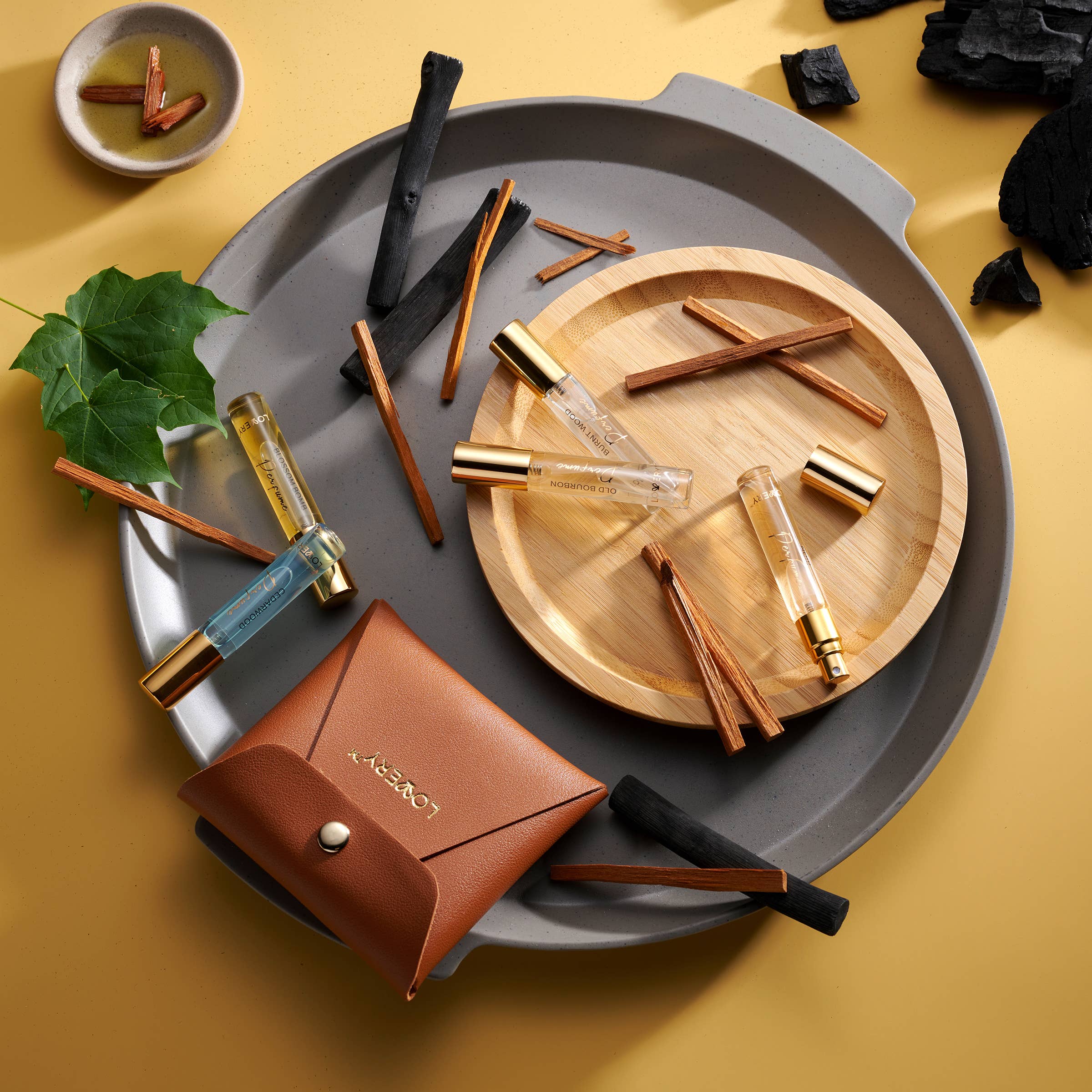 Lovery - Vente Coffrets de parfums à offrir - Coffret cadeau de parfum, 5 pièces d'eau de parfum à vaporiser assorties10