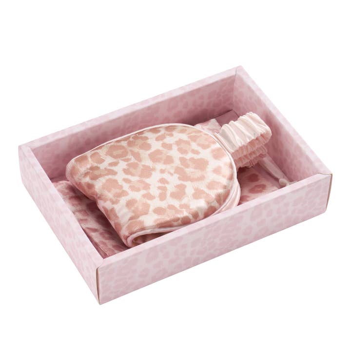Blissy - Wholesale Sleep/Eye Mask - Sleep Mask - Nicole Miller - Mauve Cheetah3