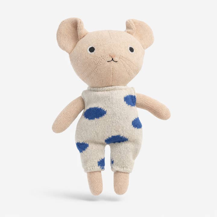 Little Otja – wholesale Fyllda/plyschleksaker - Barn och baby – Stickad musmjukisdjur – Mjuk plyschpresent till babyshower