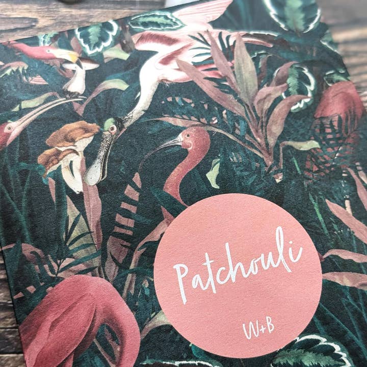 Robert Frederick Ltd - Wholesale Sachet - Willow and Belle Scented Hanging Sachet - Set of 4 Patchouli - Jungle Green Design7