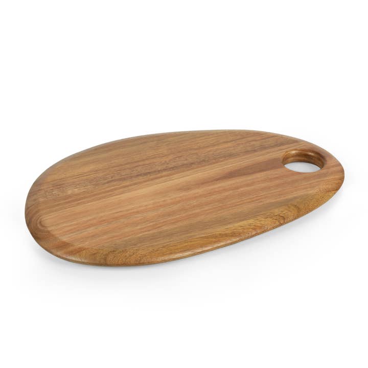 Pebble Shaped Acacia Serving Board 15" x 10" - Core for wholesale by Picnic Time Family of Brands