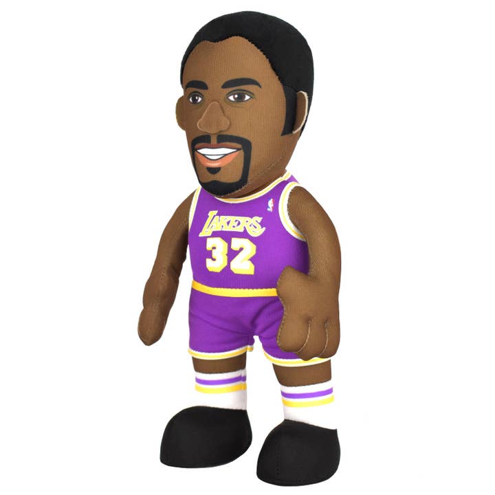 Uncanny Brands - Wholesale Stuffed/Plush Toy - Kids & Baby - Bleacher Creatures LA Lakers Magic Johnson 10" Plush Figure