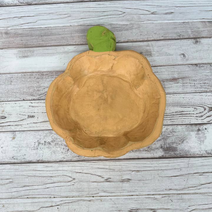 VALENTINA IMPORTS INC - Wholesale Sculpture - Large Pumpkin Dough Bowl – Candle Ready3