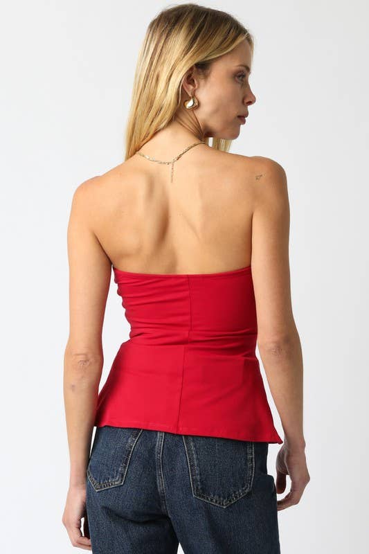 Olivaceous - Wholesale Blouse - Women's - Adela Tube Top2