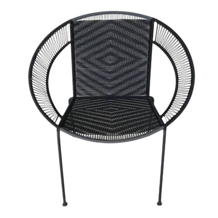 CHAKO - Tombouctou Armchair - Black/Grey Mix for wholesale by Arteurs SAS