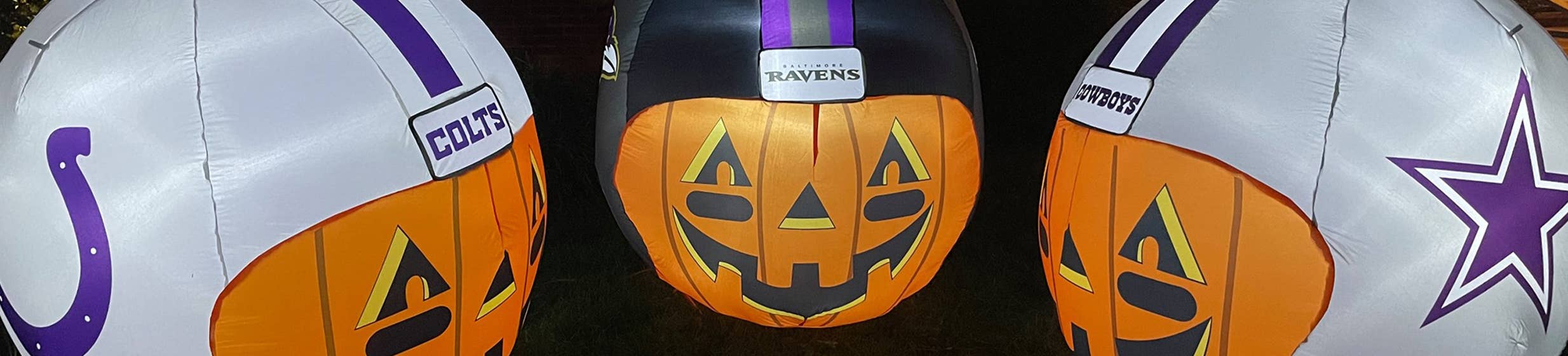 Sporticulture Baltimore Ravens Inflatable Jack-O-Helmet