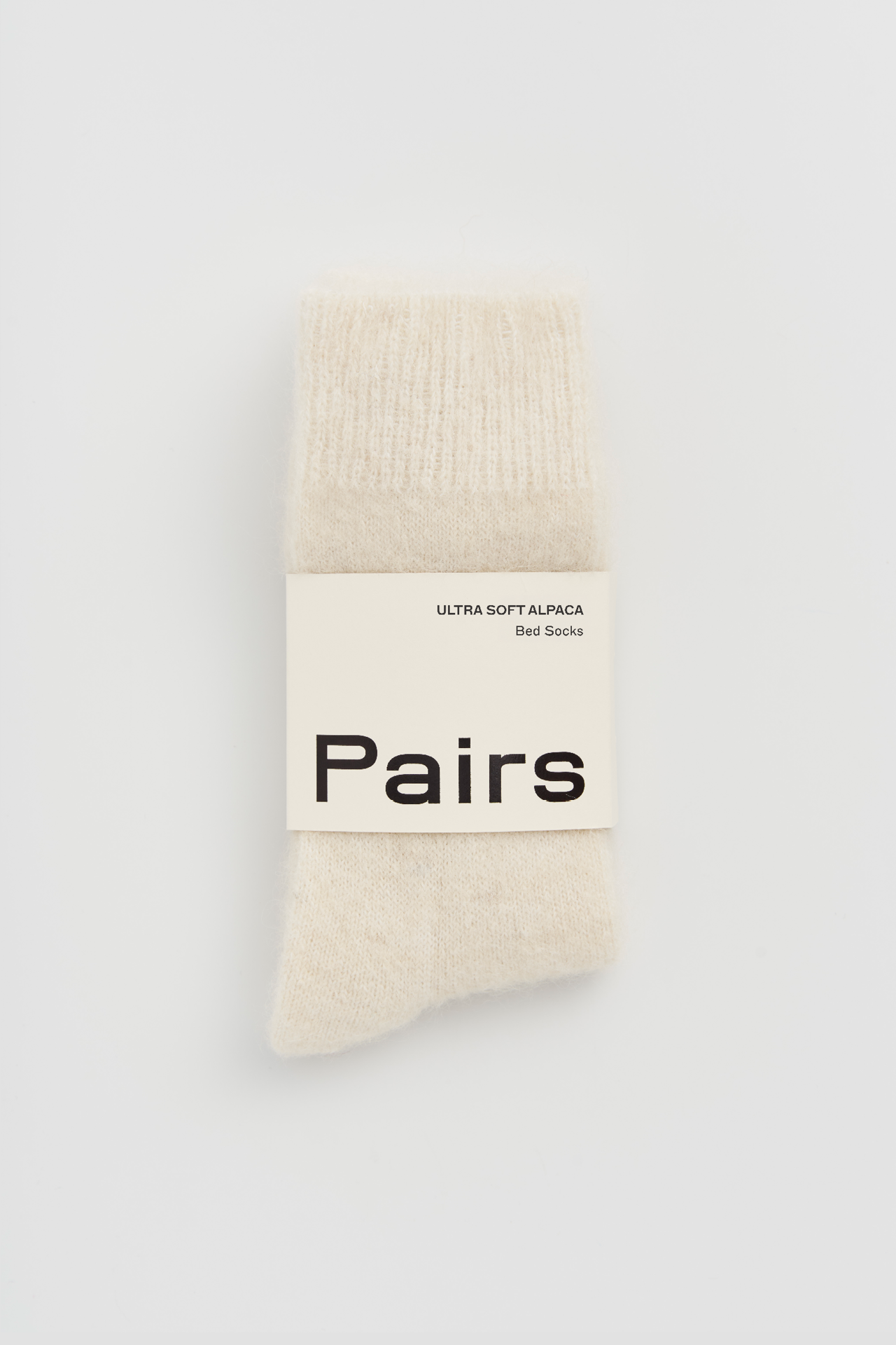 Pairs Socks - Wholesale Socks - Unisex - Clotted Cream Ultra Soft Alpaca Bed Socks3