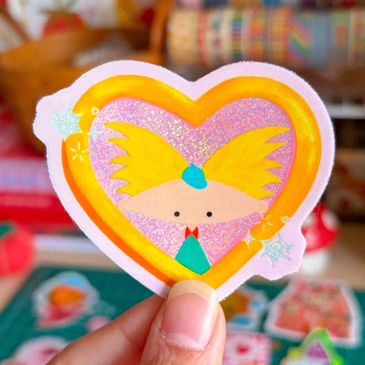 Helgas Arnold-hängsmycke klistermärke för wholesale av Veronica Porlier Illustrations