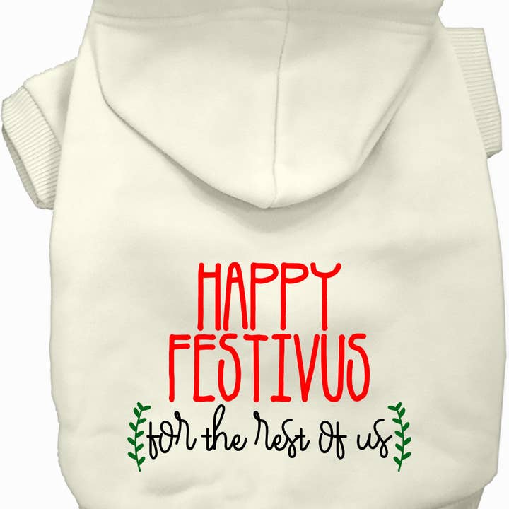 Happy Festivus Pet Hoodie for wholesale by As You Wish Apparel