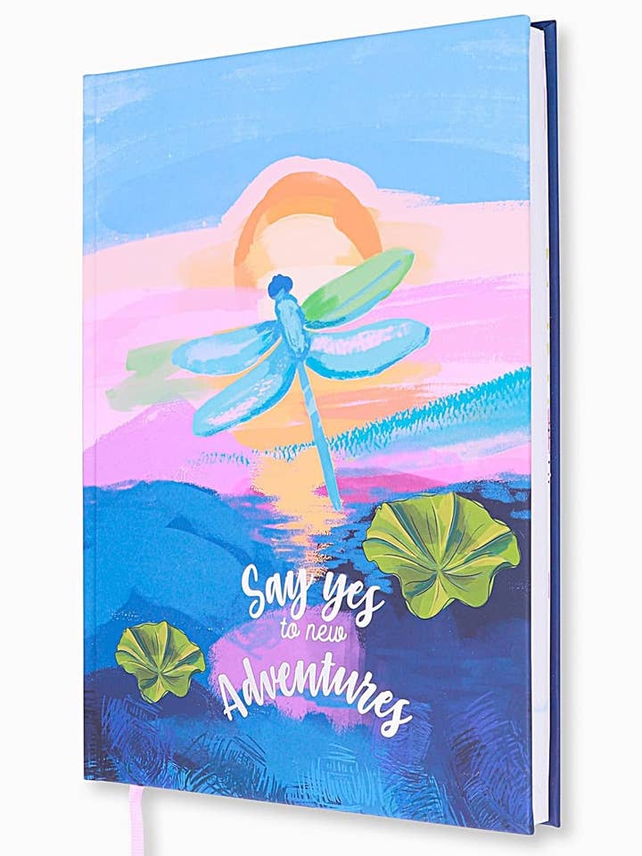 B5 - Hard Bound Yearly Planner Undated-  Adventure Awaits for wholesale by Doodle