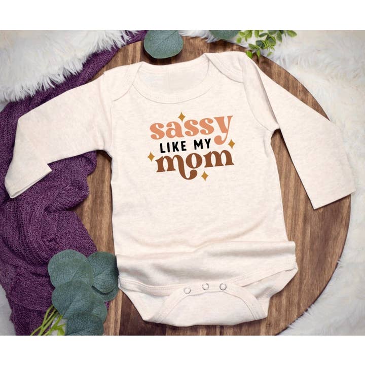 Boho Bodysuit for Baby Girl, Neutral Color Gift for Baby for wholesale by Ava Francine Designs