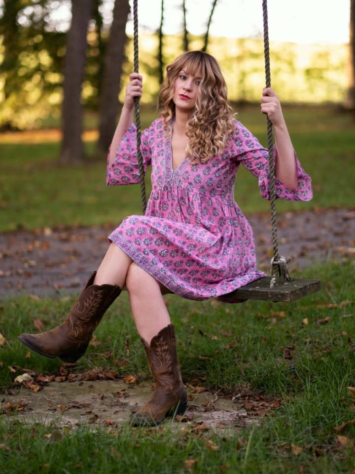 Robe Alana 100 % coton pour la vente par Wear Clarity