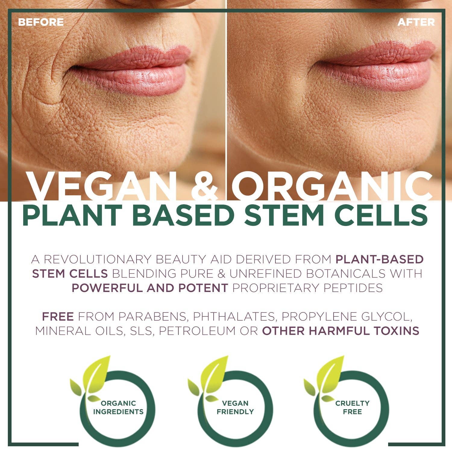 NuOrganic Cosmetics – Hidratante antienvelhecimento por atacado – Creme de Elevação Instantânea 24K Gold Cream6