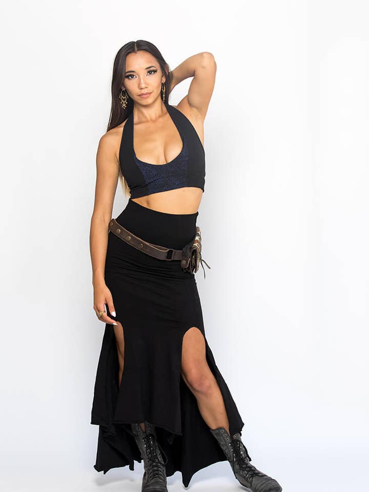 Stripe Halter Top for wholesale by Omni Collection