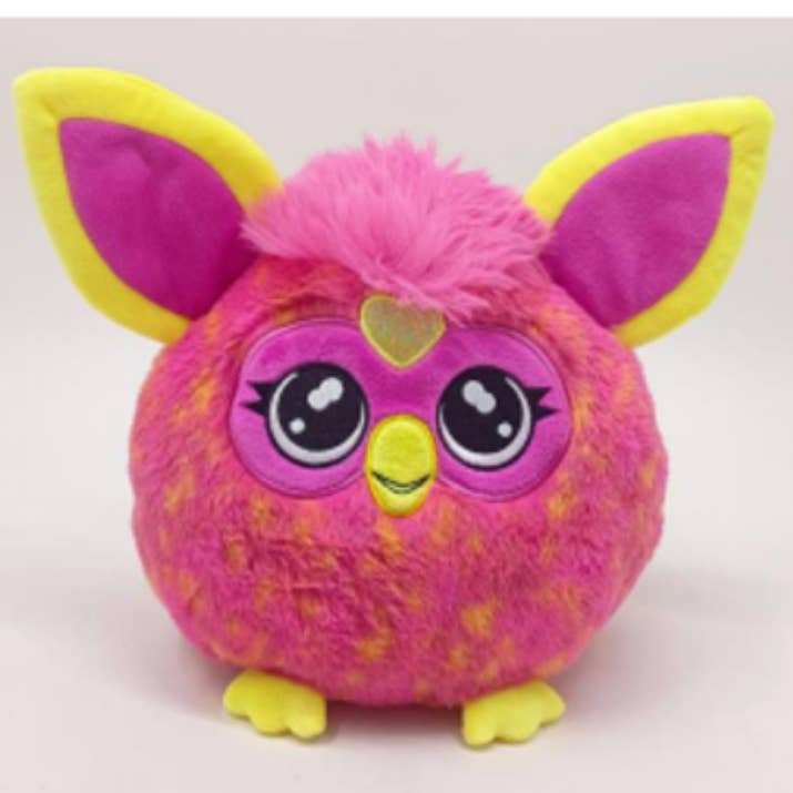Furby Plush 18.5cm Fluffy Short Hair (Hot Pink & Yellow) *subject to final approval* for wholesale by Baby Republic