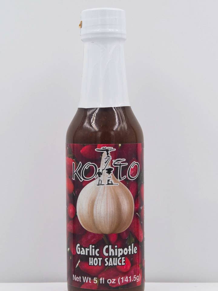 Garlic Chipotle Hot Sauce for wholesale by Koto, LLC