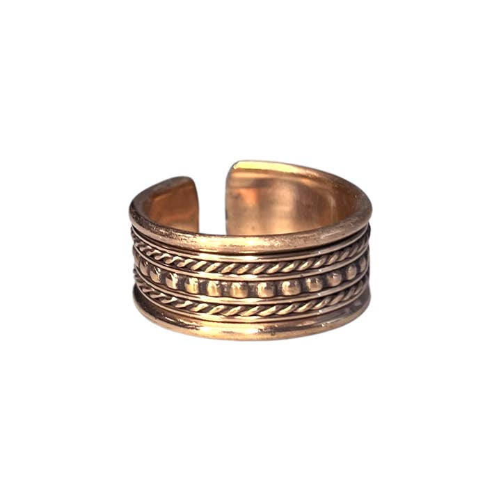 VIE - Wholesale Band/Stacked Ring - Copper Rings33