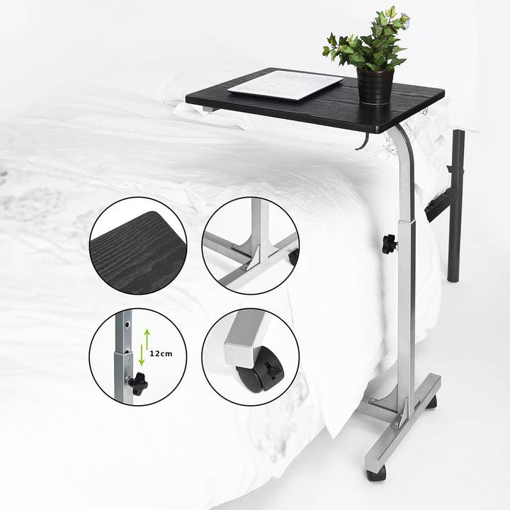 HOMYCASA DESIGN INC - Wholesale Side Table - Adjustable Rolling Laptop Desk Table