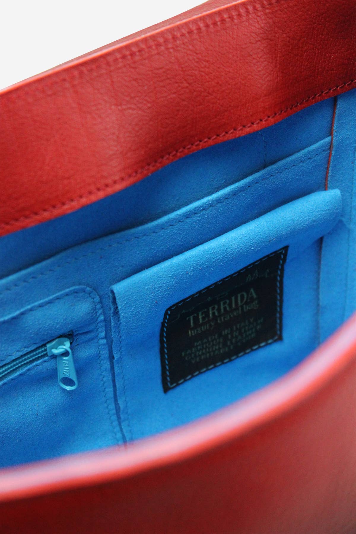 Terrida - Wholesale Top Handle Bag - Women's - Elegant Leather Bag with Murano Glass Pendant2