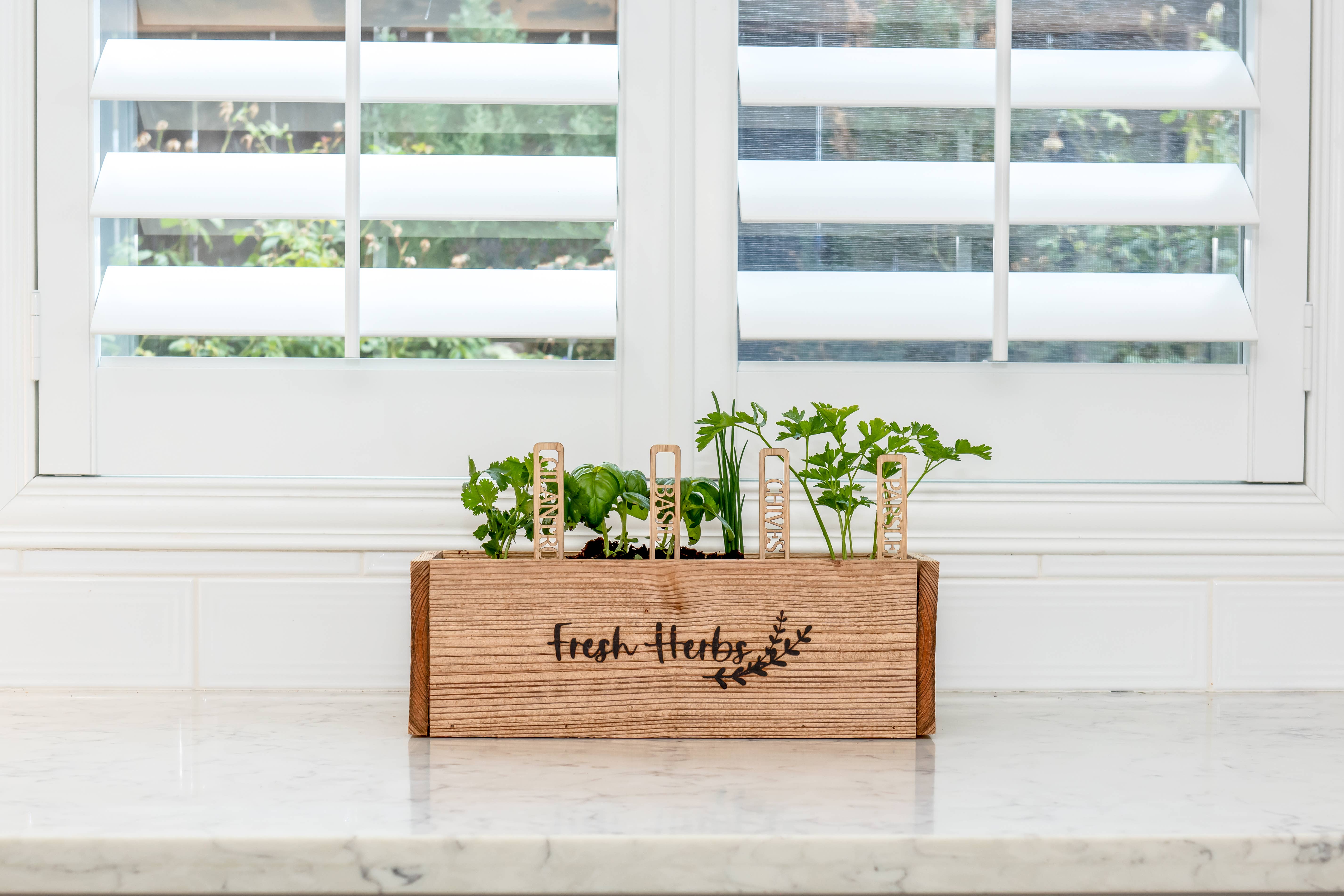 The Savvy Spade - Wholesale Garden/Lawn Stake - Herb Garden Markers - Eco-friendly Bamboo Plant Labels3