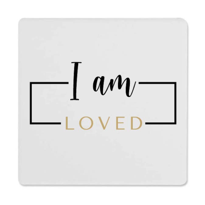 'I am Loved' Coaster for wholesale by Future You Project®