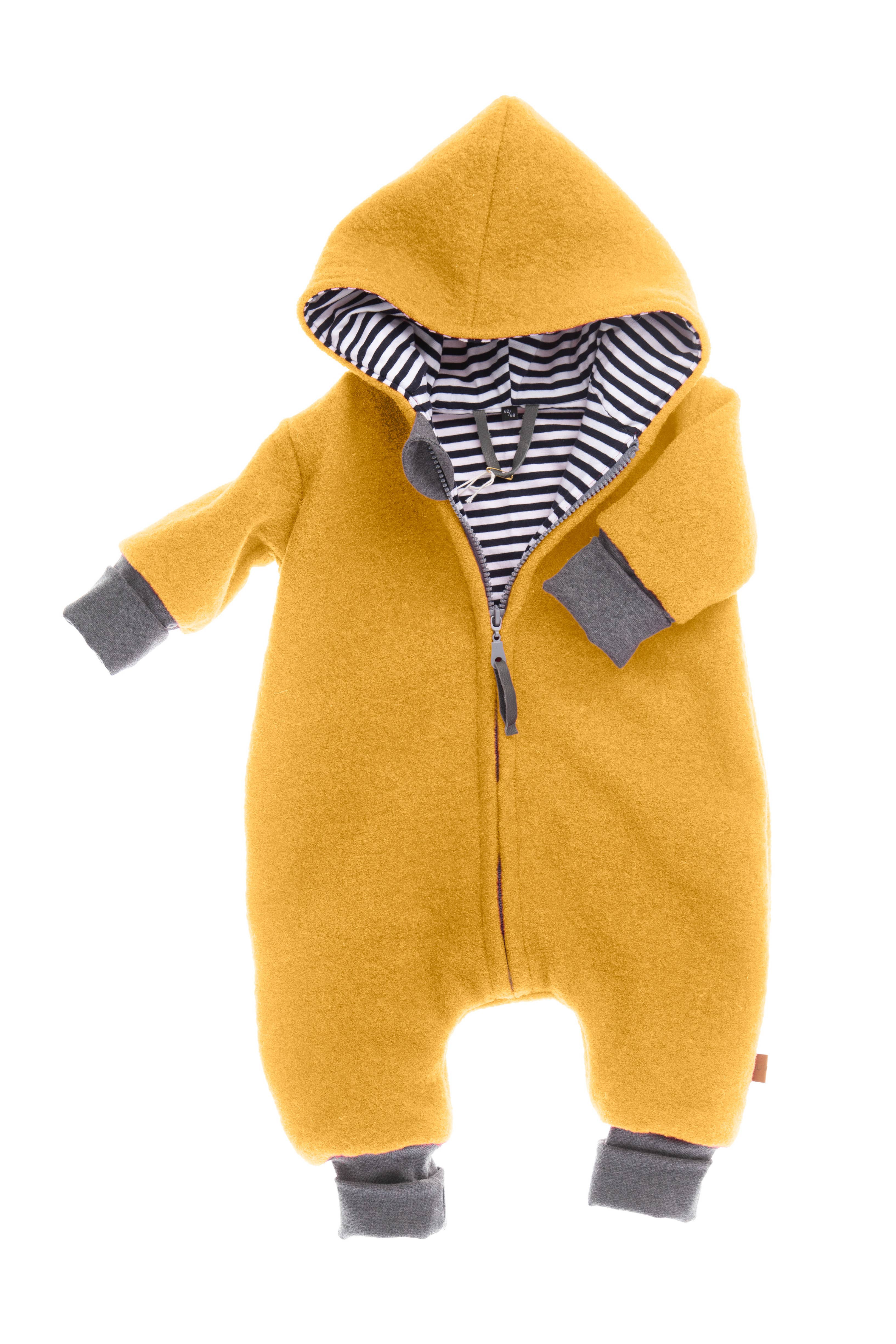 FRAUWPUNKT - Vendita all'ingrosso Tutina - Neonati - Tutina con zip Woolwalk (foderata)9