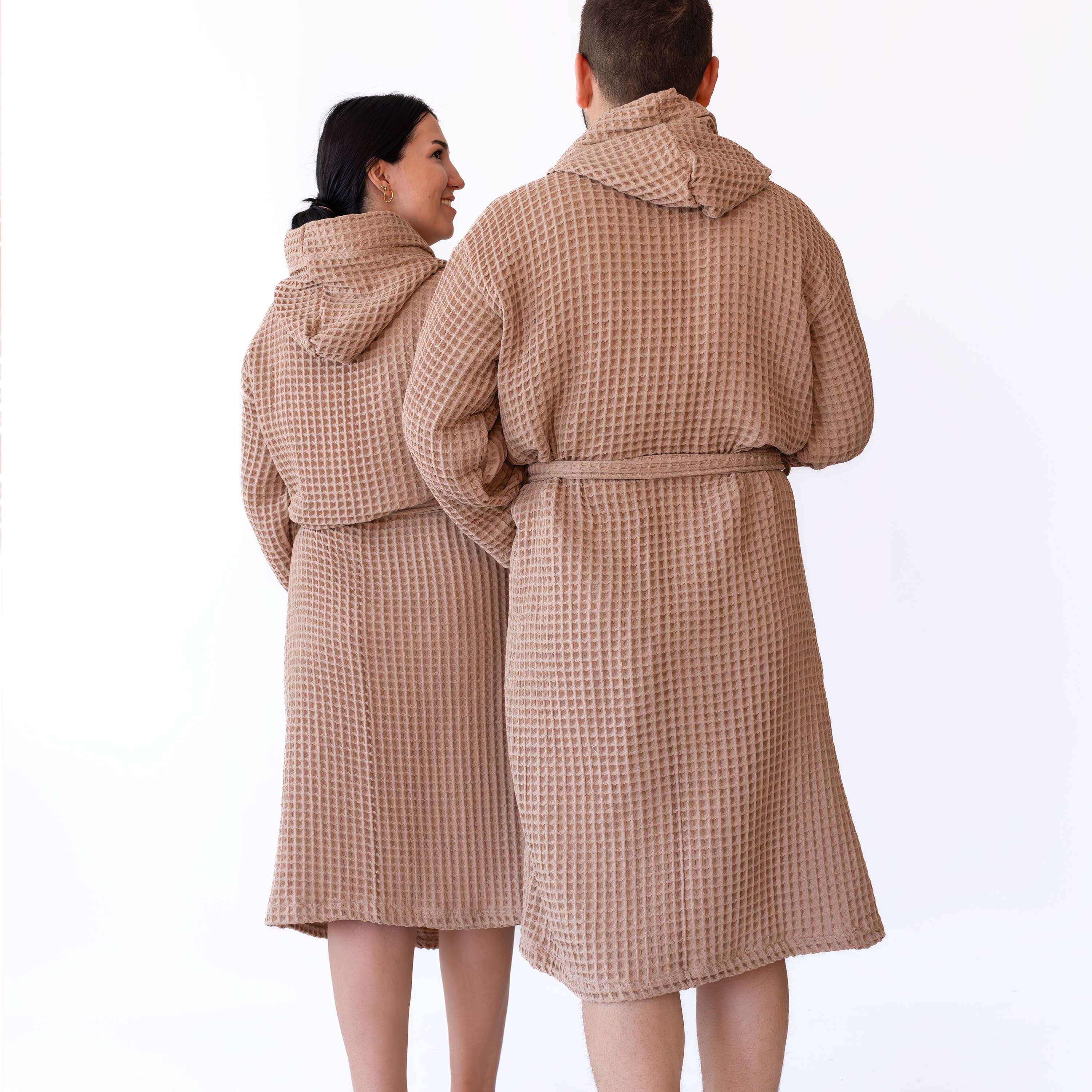 Vivamaison – Engroshandel Morgenkåbe - Unisex – Premium Vaflet Bomuld Badekåbe, Unisex Spa Komfort73