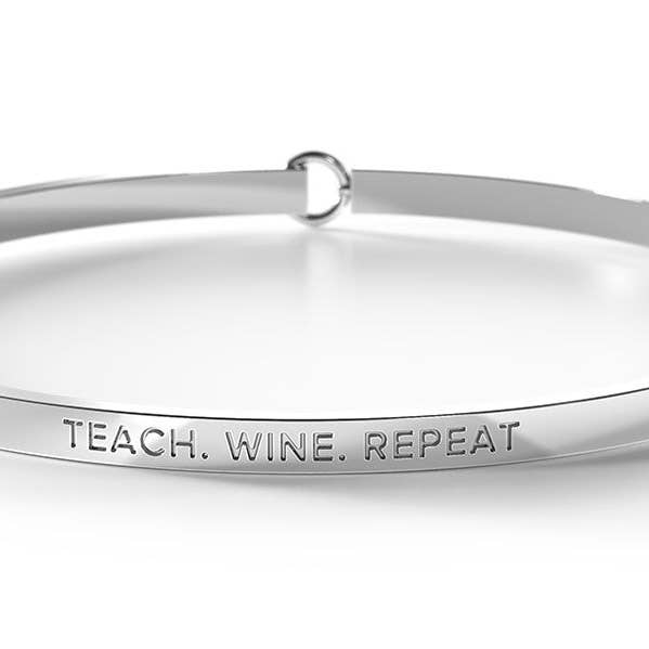 Enseñar. Vino. Repito para venta al por mayor de Be. Bangles